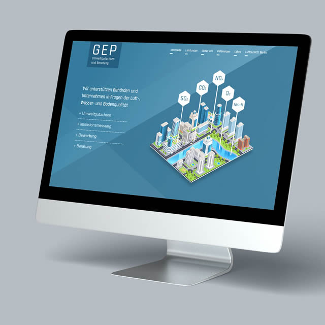 GEP Berlin Website Relaunch