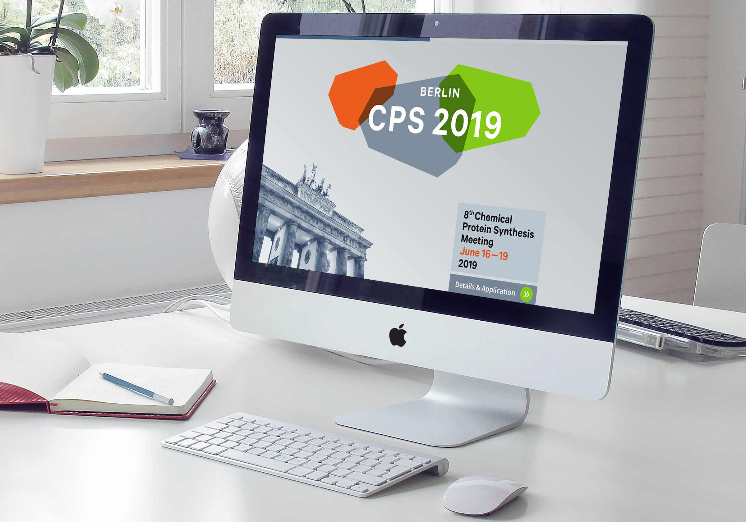 CPS 2019 Website - Landingpage Desktop-Ansicht